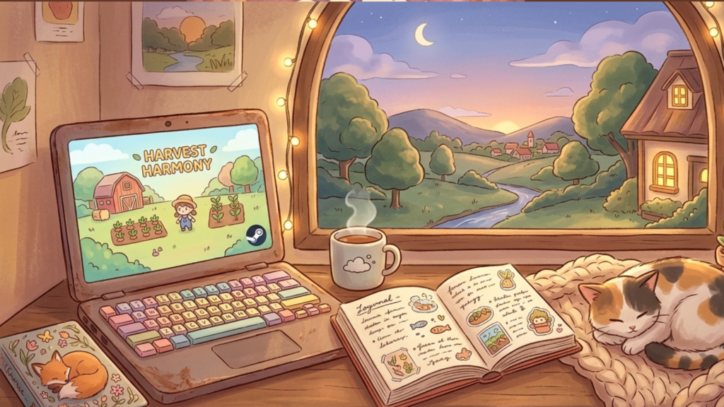 mejores juegos cozy en steam