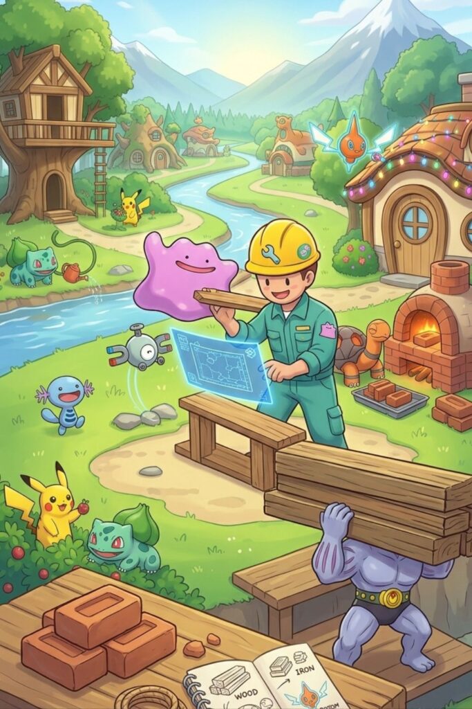 pokemon pokopia c pokemon pokopia