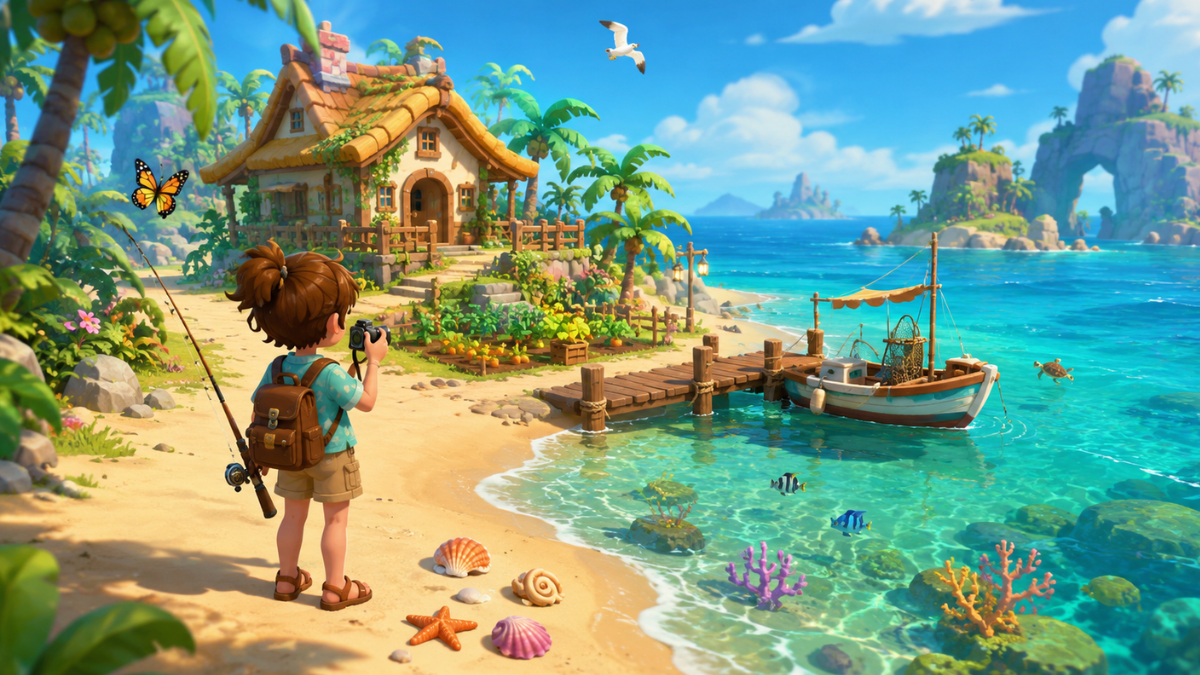 Guía definitiva de juegos cozy que te transportan a la playa sin salir de casa