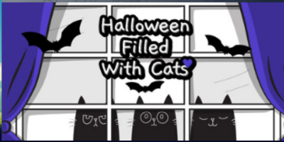 Halloween Filled with Cats
