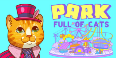 park full of cats