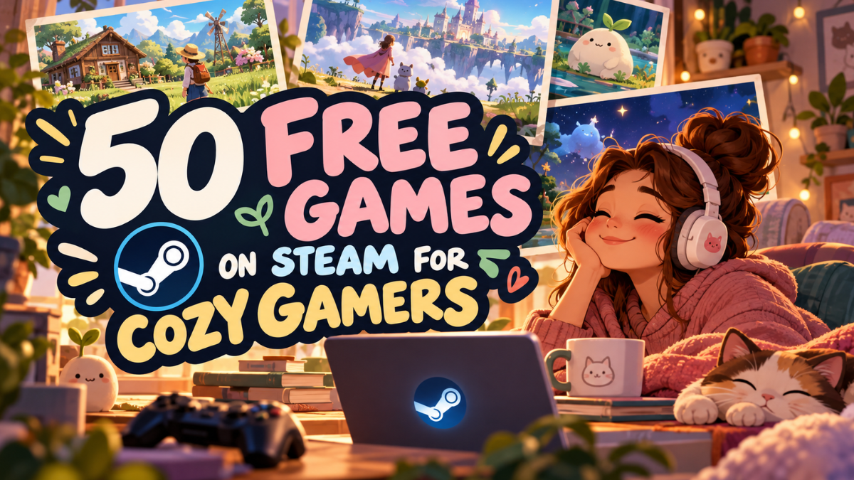 50 free games on Steam for cozy gamers